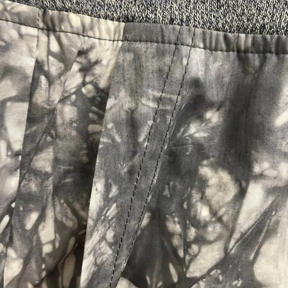 Cabi NEW Woven Marble Pant Size Medium Casual Pull On Elastic Waist Comfort